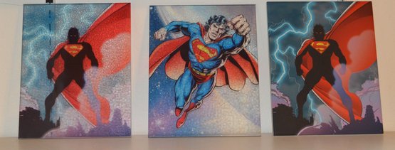 Superman Tile And Sun Catchers