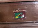 Working Victor Talking Machine Antique Phonograph With Vinyl Records