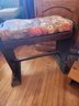 5 Stools, Seating, Ottoman, Some Vintage, One Metal (likely Iron)
