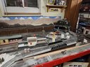 Updated Info: Entire Electric Train Room, Model, Trains, Overhead Tracks/train Setup, Conductor Console