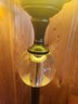 Brushed Brass Finish Floor Lamp, Lighting, - Tested