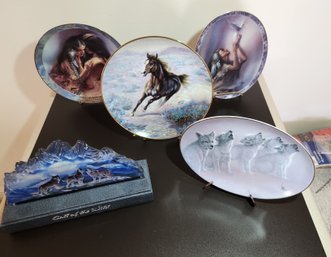 Bradford Exchange Collector's Plates, Al Agnew Call Of The Wild