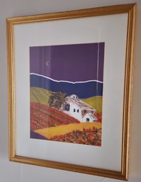 Rita Orr Serigraph Print, Framed Art