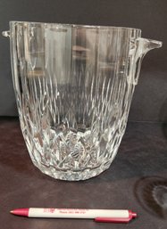 Impressive Crystal Ice Bucket, Serving Bowl, Dessert Cups