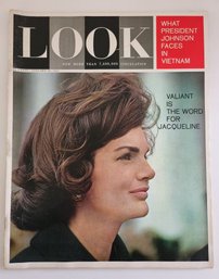 Ephemera 1964 Look Magazine Jackie Kennedy Jaqueline