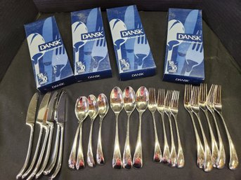 Dansk Flatware, Stainless Sets, Some NIB, Torun