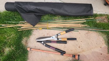 Garden Tools, Trimmers, Pruners, Landscape Fabric