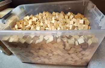 Giant Tub Of 1' Square Building Blocks, Educational, Crafts, Toys