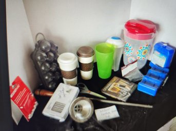 Travel Mugs, Cups, Variety Of Kitchen Ware