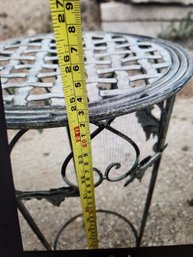 Pair Of Metal Plant Stands