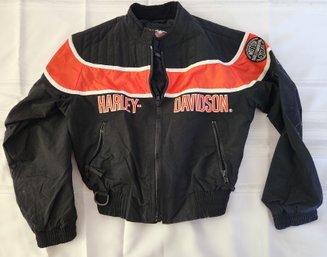 Youth Harley Davidson Riding Gear Jacket, Size Medium