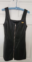 Harley Davidson Women's Sleeveless Leather Dress, Riding Gear, Size Small