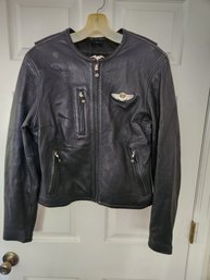 Harley-Davidson Women's Leather Jacket Size Large, Riding Gear