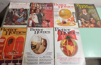 1938, 1950's Vintage Better Homes And Gardens Magazines, Ephemera