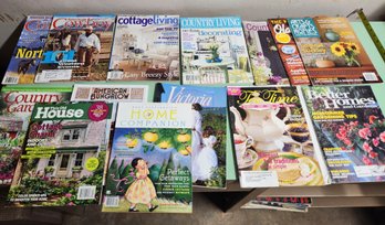 Large Lot Of Vintage Magazines, Better Homes, Cottage, Country Living