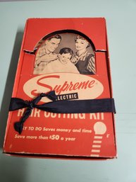 Unique MCM Supreme Hair Cutting Kit, Vintage Clippers, Ephemera