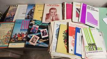 About 7' Of Sheet Music, Many Vintage, Cole Porter