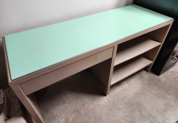 RARE Vintage Enameled Metal Desk, Simmons Furniture