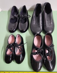 4 Pairs Tap Shoes, Dance, Girl's, Women's