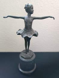 Gorgeous Bronze Ballerina Statue