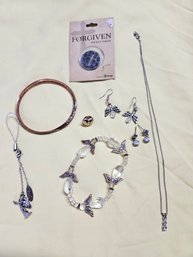 Costume Jewelry Lot, Angels, Christian, Faith Based, Variety