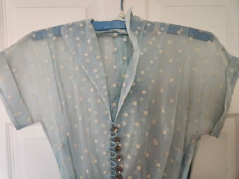 3 Vintage Women's Dresses, See All Pics, Polka Dot, Clothing - 50's, 80's Size Small, MCM