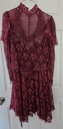 Reproduction 19th Century Women's Two Piece Dressy Evening Wear, Party, Size Small