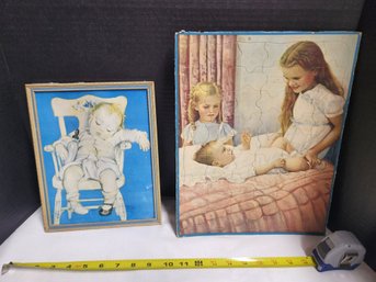 1939 Gerber Baby Advertising, Vintage Puzzle