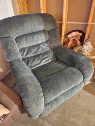 Cloth Microfiber Lazy Boy Style Reclining Chair, Recliner