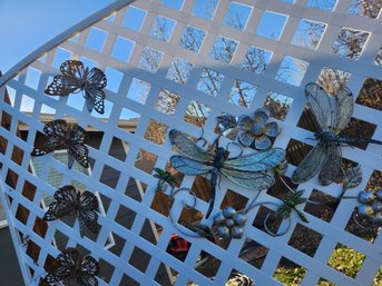 Butterflies, Dragonflies, Hanging Garden Lawn Decor, Metal - See All Pics