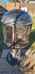 Barrel/drum Style Patio Fireplace, 65' Tall, 26' Diameter