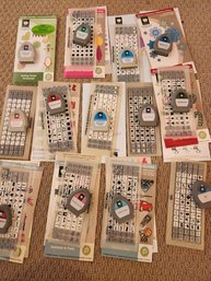 13 Cricut Art Cartridges Sampler Sets, All Have Keyboard Overlays, Crafting, Paper Crafts, DIY