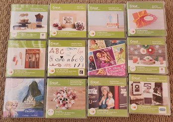 12 Cricut Art Cartridges Image Sets, Princess Disney, Frozen, Bridal, DIY Crafts, Paper Card Making, Scrapbook