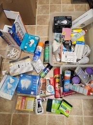 Lightbulbs, Cleaners, Bug Spray, Remote Control, Supplies, Outlet Covers, Polish, Large Lot