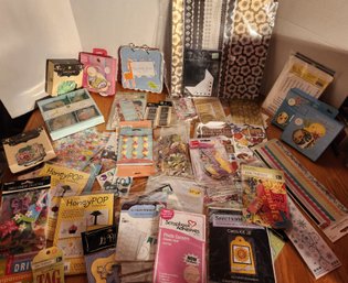 Over 75 Embellishments, Die Cuts, Stickers, Photo Corners, Charmed Plaques, Chipboard Shapes, Scrapbooking Cra