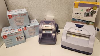 Xyron 510 & 250 Sticker Maker, Extra Cartridges NIB, Crafting Machine, Crafts