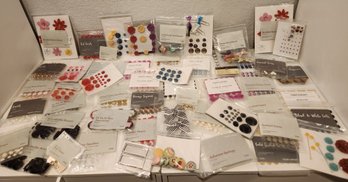 Assortment Of Sequins, Lollydoodles, Bling, Glitter Gems, Embellishments For Crafting, Paper Crafts