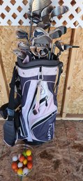 Maxfli Women's Golf Club Set, Bag, Footjoy Shoes