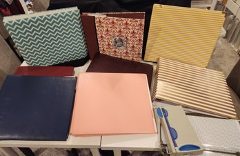 8 Memory Books, Albums, Close To My Heart, Leather, 2 Cutting Board Systems