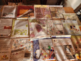 Lot 2 Of: 30 Page Building Sets, Big Ideas, Kit, Packs, Memory Scrapbooking, Paper Crafts