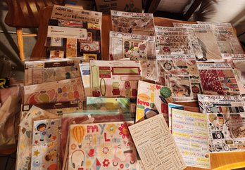 NIB Big Stack Of EmbellishKits, Punch Board, Card Kits - Embellish It! Paper Crafts, Heidi Grace, Scrapbooking