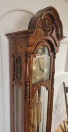 Stunning Sligh Grandfather Clock, Tested, Works Great