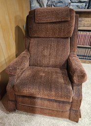 Brown Rocker Side Accent Chair, Retro, Very Clean