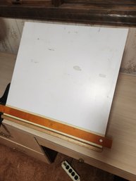 Easel, Drafting Table Top Style, T-square