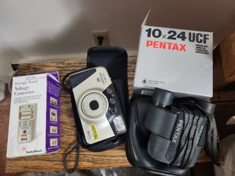 Binoculars, Film Camera