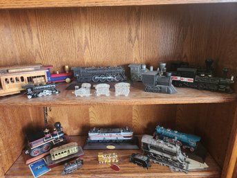 17 Trains, Collectible, Lionel, Variety Materials & Makers, Spun Crystal, Wood, Metal
