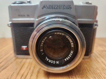 Aires Penta 35 SLR Film Camera, Vintage, With Leather Case