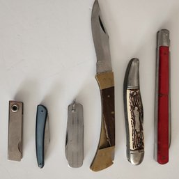 Pocket Knife Lot Number 3:  6 Knives, Most Vintage