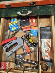 Tool Lot #3: Staple Guns, Files, Pliers, Hand Tools, Misc. - See Both Pics