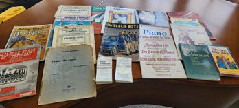 Lot Of Piano Song Music Books, Beach Boys, Variety Genres